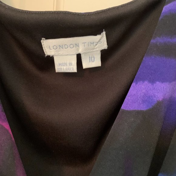 London Times Bandage style Sheath Dress - Size 10 - Picture 6 of 9